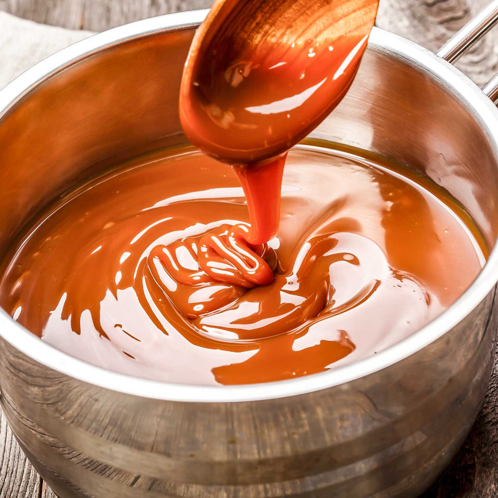 Gooey Salted Bacon Caramels