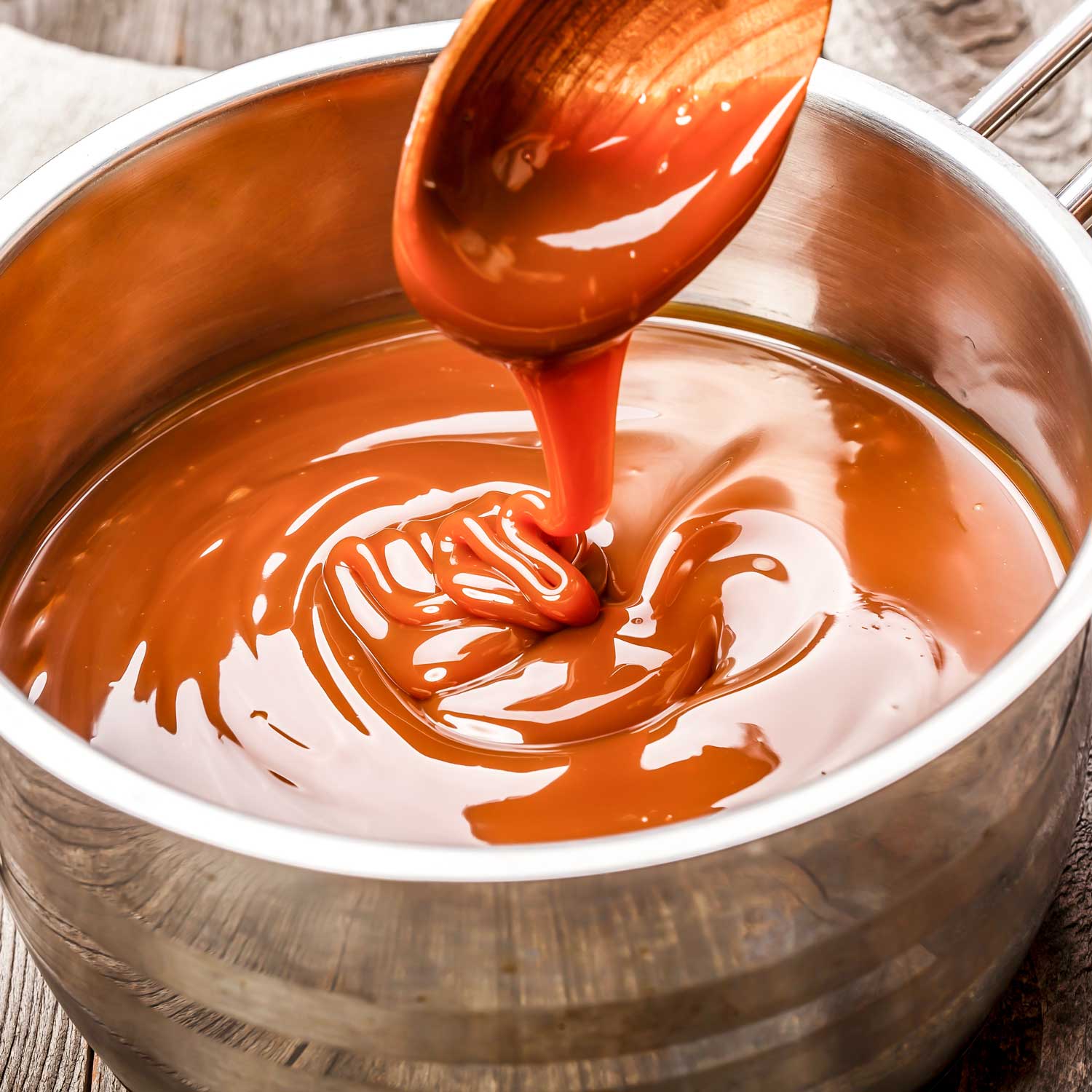 Gooey Salted Bacon Caramels