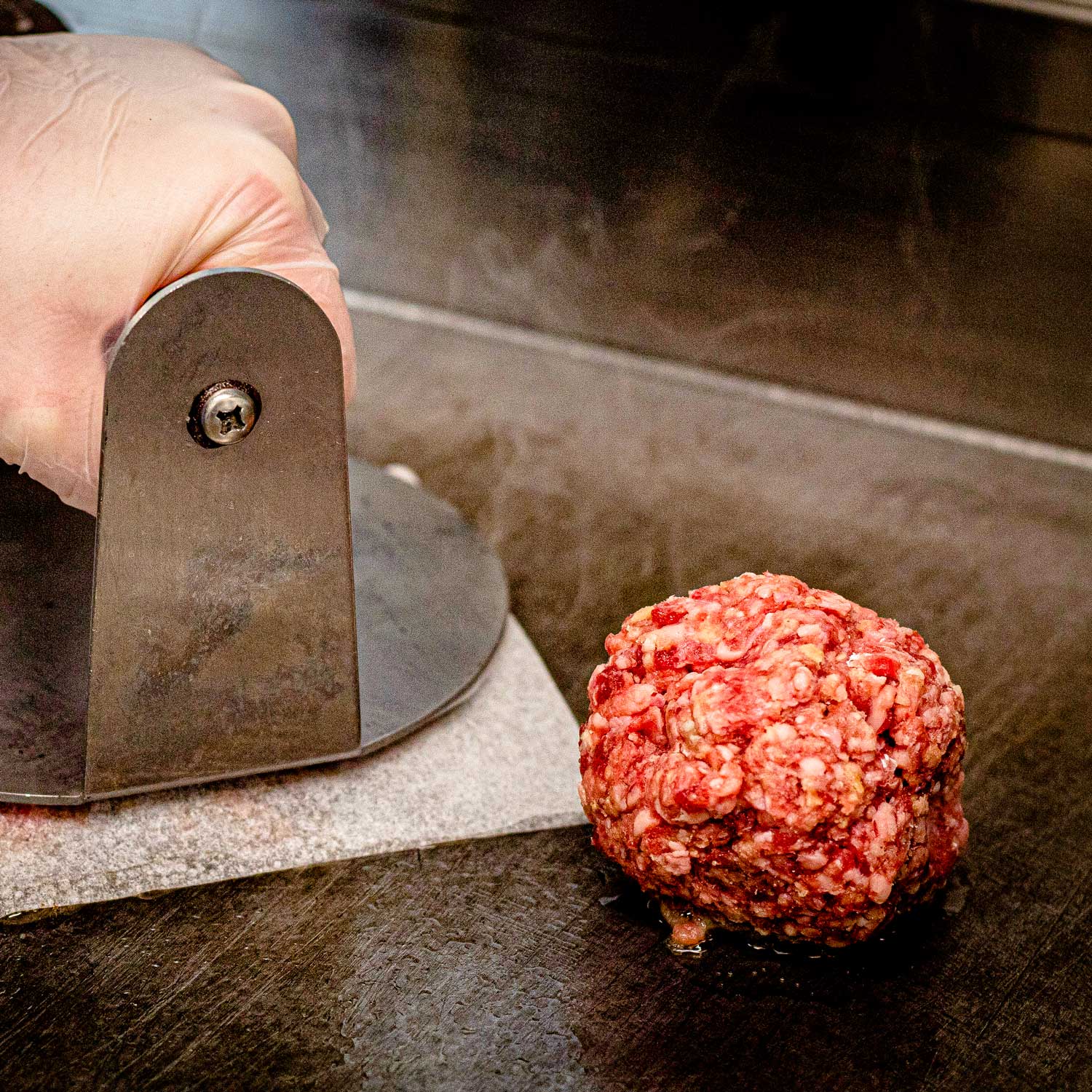 Grass-Fed Beef Brisket Blend Smash Burgers