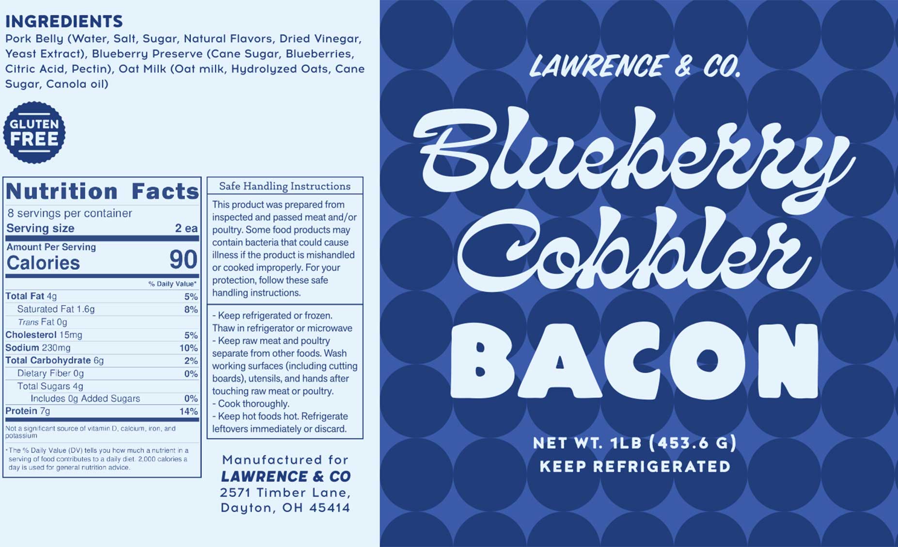 *NEW* Blueberry Cobbler Bacon