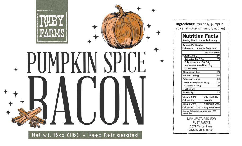*Limited Drop* Pumpkin Spiced Bacon