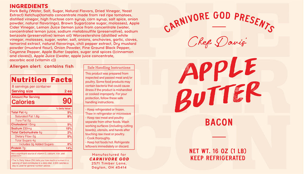 Apple Butter Bacon