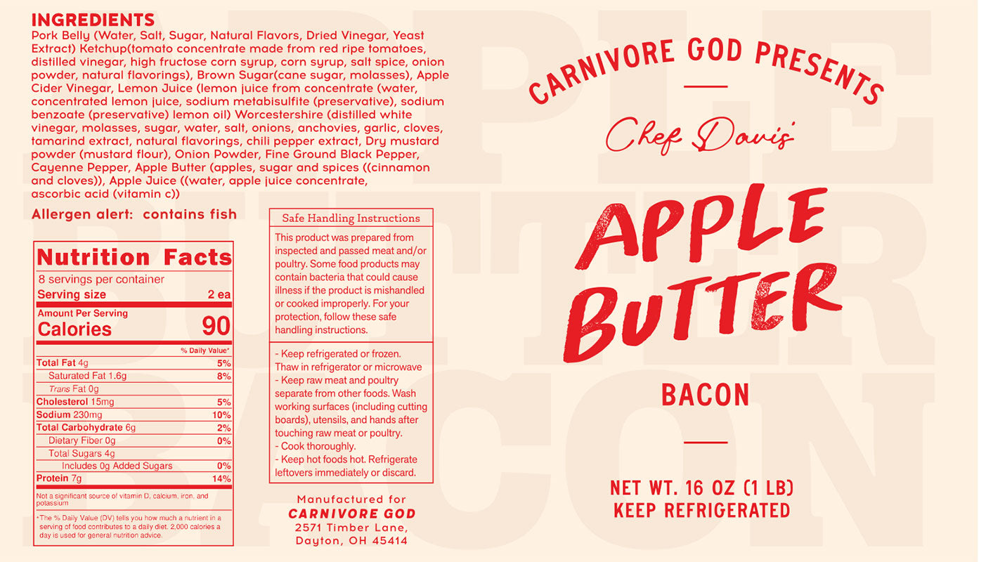 Apple Butter Bacon