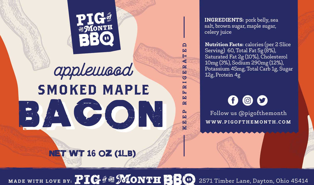 Applewood Smoked Maple Bacon