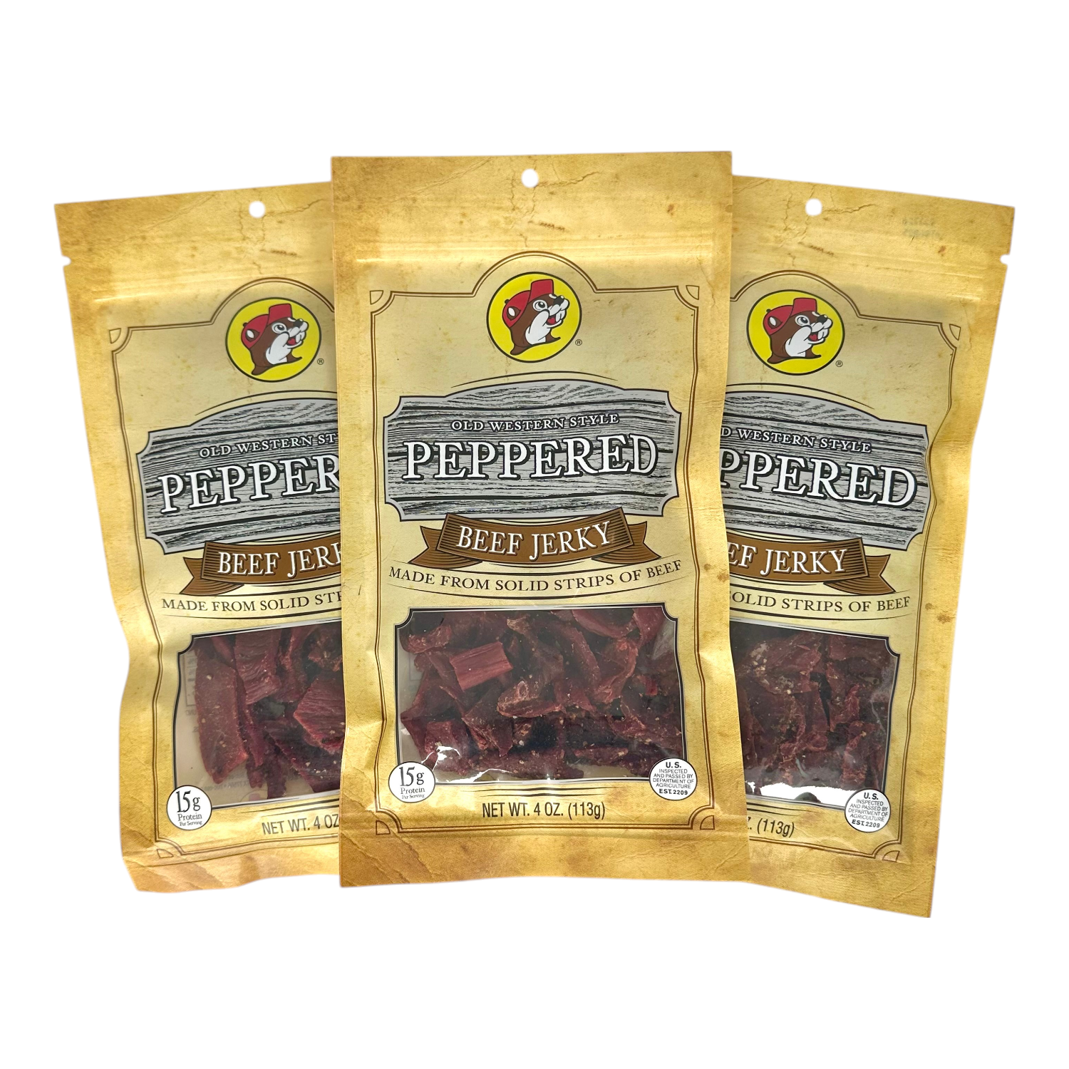 Old Western Style Peppered Beef Jerky