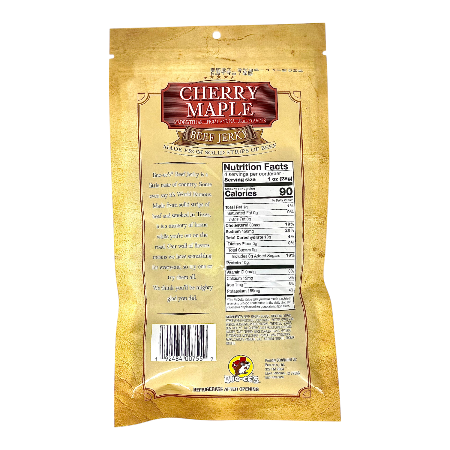 Cherry Maple Beef Jerky