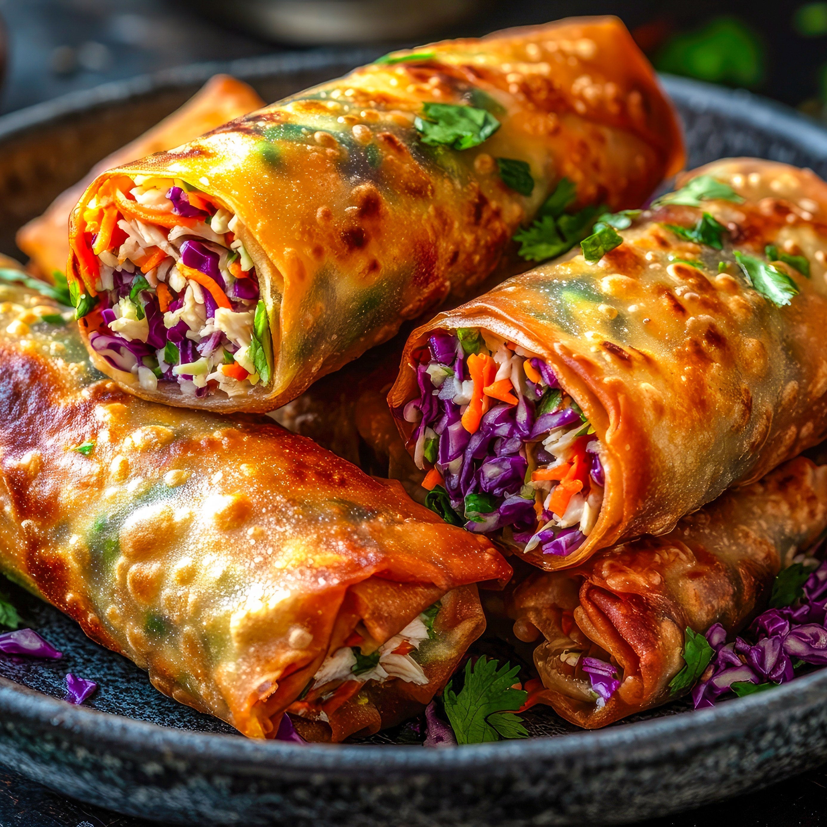 *NEW!* Smoked Chicken Spring Rolls