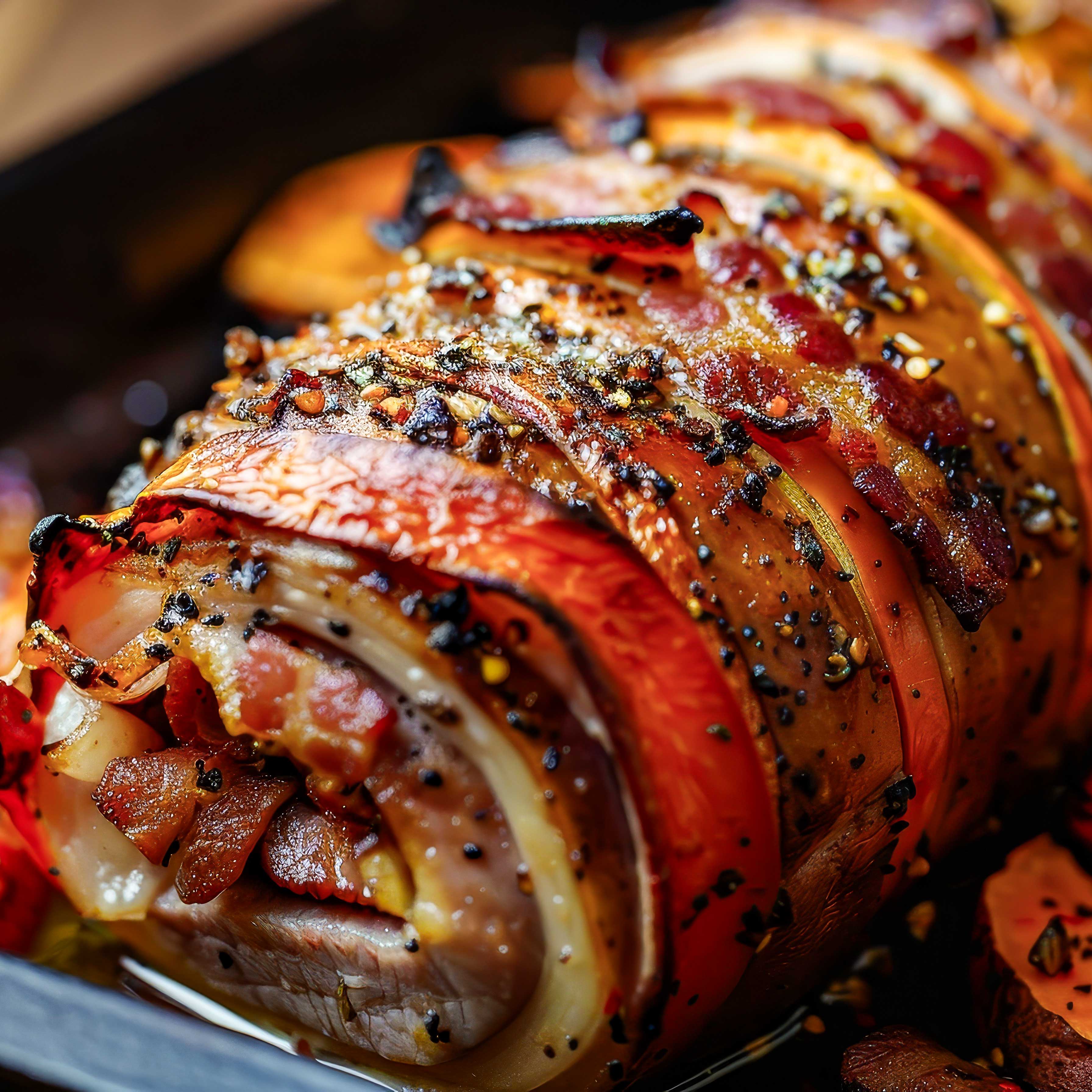 *Limited Drop* Bacon Wrapped Stuffed Potk Loin