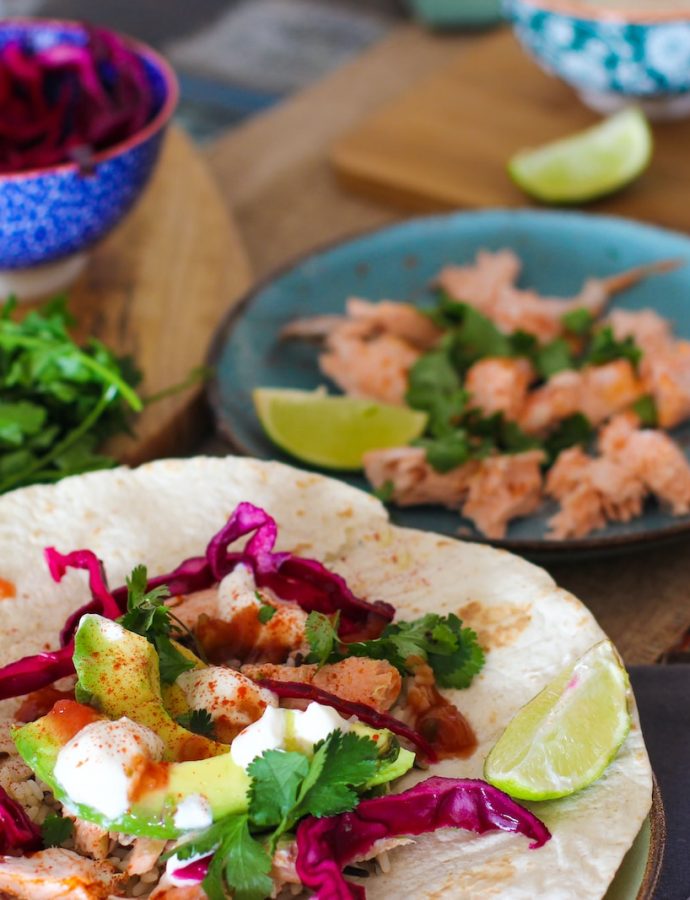 Salmon Tacos with Avocado Salsa: A Burst of Freshness